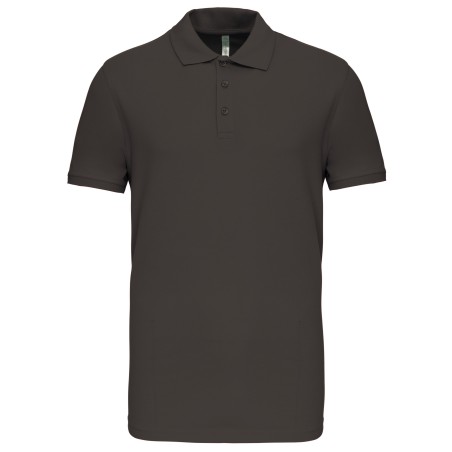Men\\\'s short sleeve piqué polo shirt