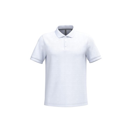 Men\\\'s short sleeve piqué polo shirt