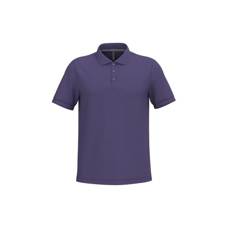 Men\\\'s short sleeve piqué polo shirt