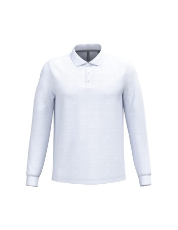 Men\\\'s long-sleeved polo shirt 2