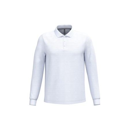 Men\\\'s long-sleeved polo shirt