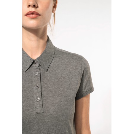 Polo jersey manga corta mujer