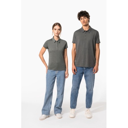 Polo jersey manga corta mujer