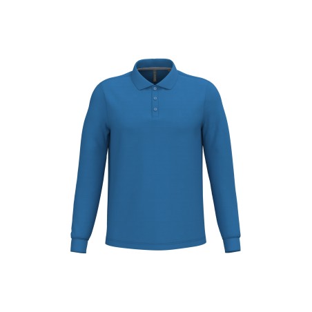 Polo manga larga hombre