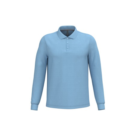 Polo manga larga hombre