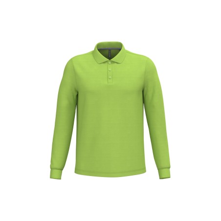 Polo manga larga hombre