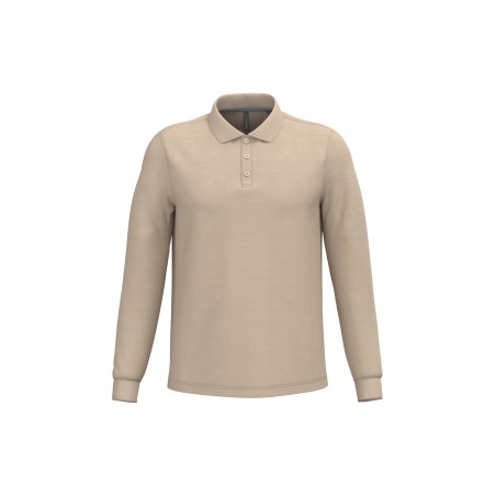 Polo manga larga hombre