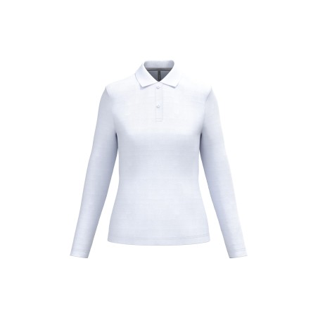 Ladies\\\' long-sleeved polo shirt