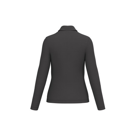 Polo manga larga mujer