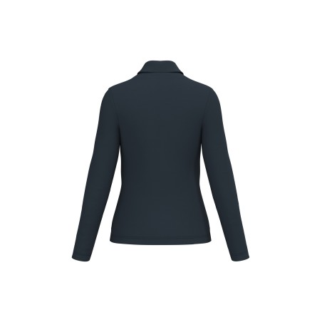 Ladies\\\' long-sleeved polo shirt