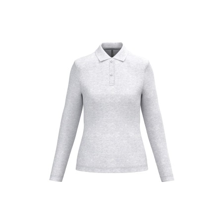 Ladies\\\' long-sleeved polo shirt