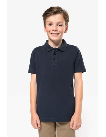 Kids\\\' short sleeve polo shirt