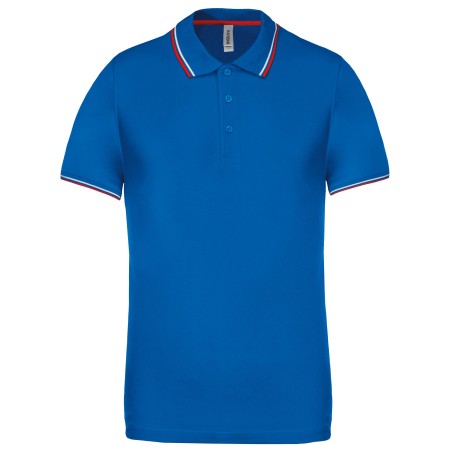 Polo de manga corta hombre