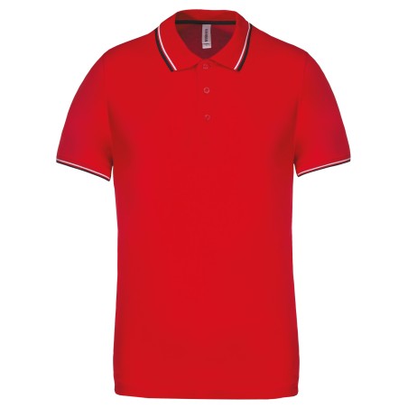 Polo de manga corta hombre