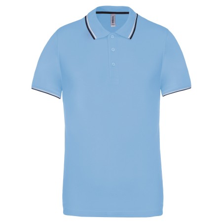 Polo de manga corta hombre