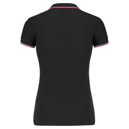 Polo de manga corta mujer