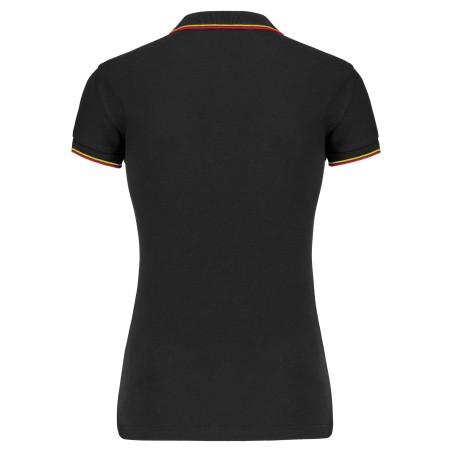 Polo de manga corta mujer