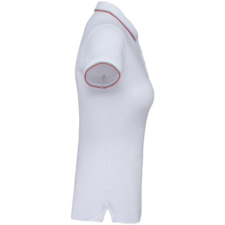 Polo de manga corta mujer
