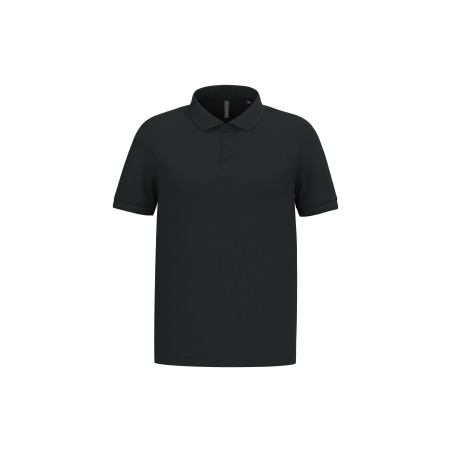 Polo piqué manga corta hombre
