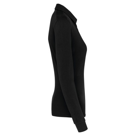 Polo jersey manga larga mujer