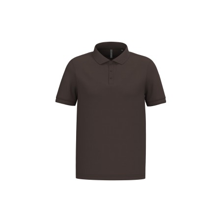 Men\\\'s short-sleeved piqué polo shirt
