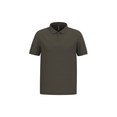 Men\\\'s short-sleeved piqué polo shirt
