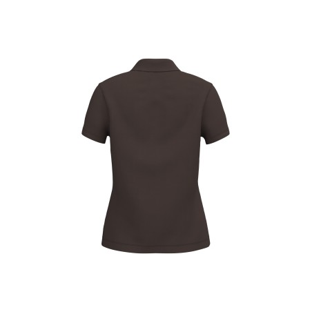 Polo piqué manga corta de mujer