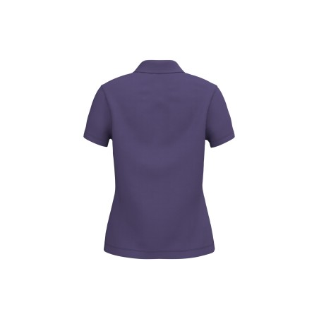 Polo piqué manga corta de mujer