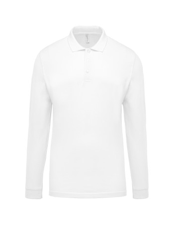 Polo piqué de manga larga de hombre 2