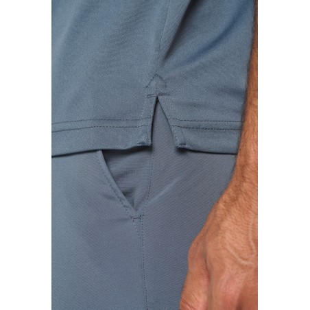 Short-sleeved polo shirt