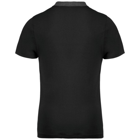 Men\\\'s two-tone jersey polo shirt