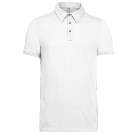 Polo jersey manga corta hombre
