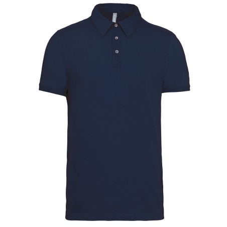Polo jersey manga corta hombre