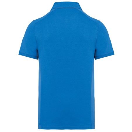 Men\\\'s short sleeved jersey polo shirt