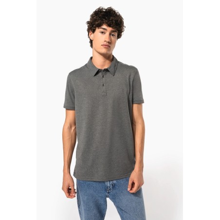 Polo jersey manga corta hombre