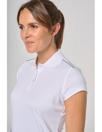 Polo interlock de manga corta mujer 2