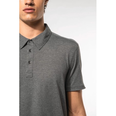 Polo jersey manga corta hombre