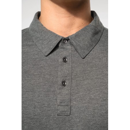 Polo jersey manga corta hombre