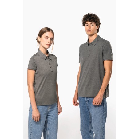 Men\\\'s short sleeved jersey polo shirt