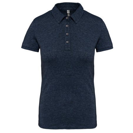Ladies\\\' short sleeved jersey polo shirt