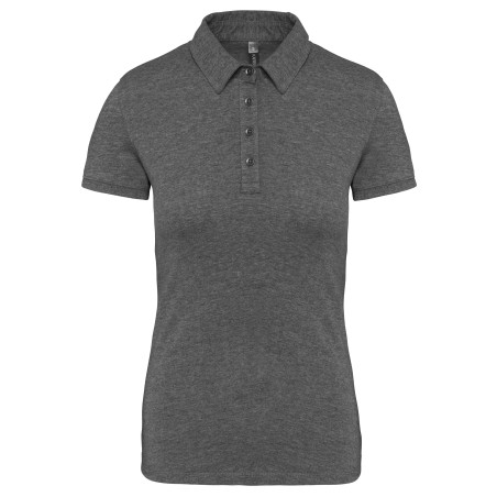 Polo jersey manga corta mujer