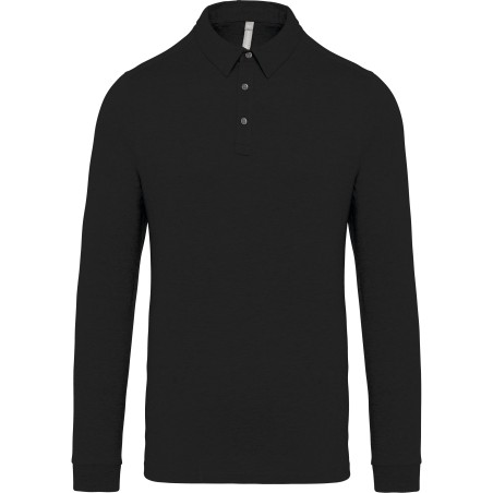 Polo jersey manga larga hombre