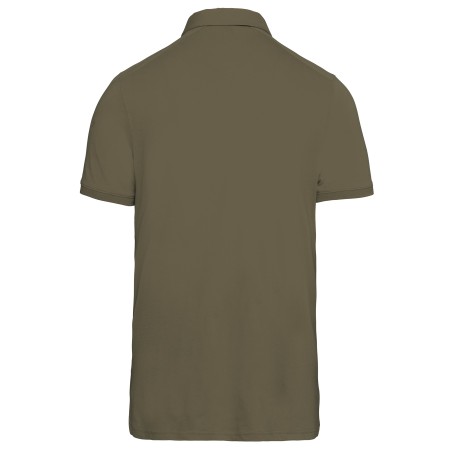 Men\\\'s short sleeved jersey polo shirt