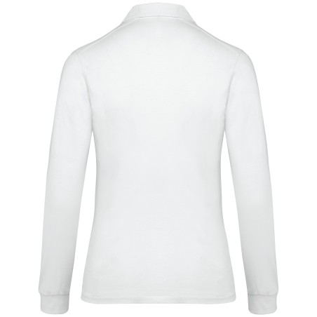 Polo jersey manga larga mujer