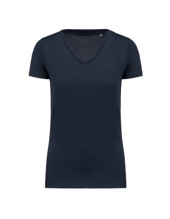 Ladies\\\' Supima® V-neck short sleeve t-shirt