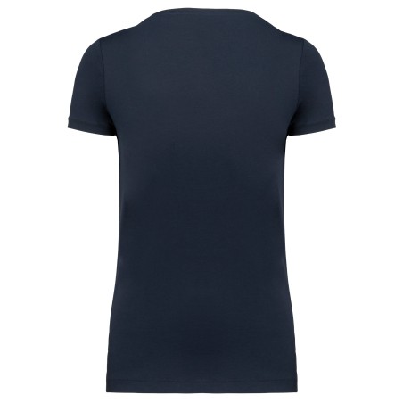 Camiseta Supima® cuello de pico manga corta mujer
