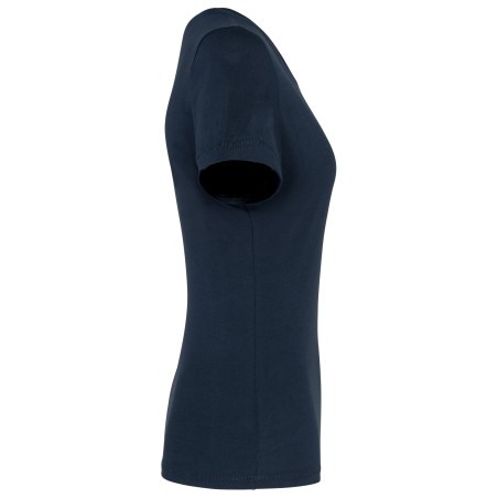 Camiseta Supima® cuello de pico manga corta mujer