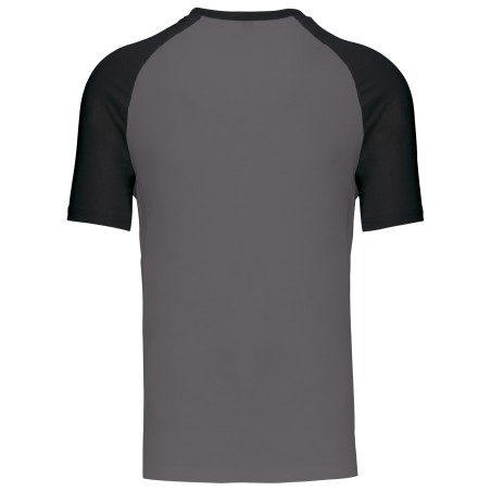 Baseball  Short-sleeved two-tone t-shirt
