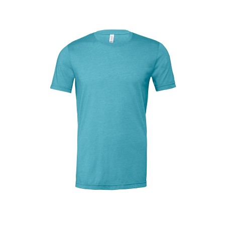 Camiseta cuello redondo hombre Heather