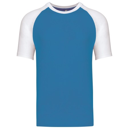 Baseball  Short-sleeved two-tone t-shirt